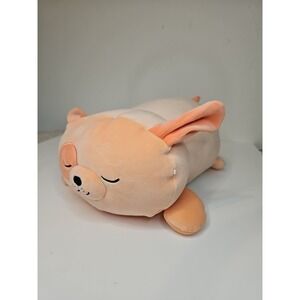 2024 Squishmallow Sleep A Mallow Drella The Dog Orange 12" Sleeping Plush